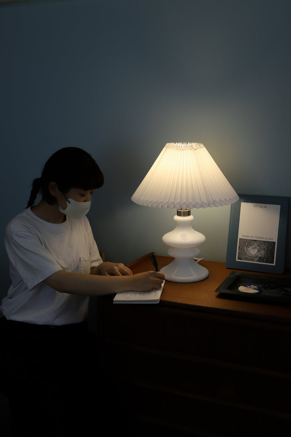 Vintage Holmegaard Table Lamp MARY Per Lutken/ホルムガード テーブルランプ マリー ペル・ルッケン 間接照明 デンマーク 北欧インテリア