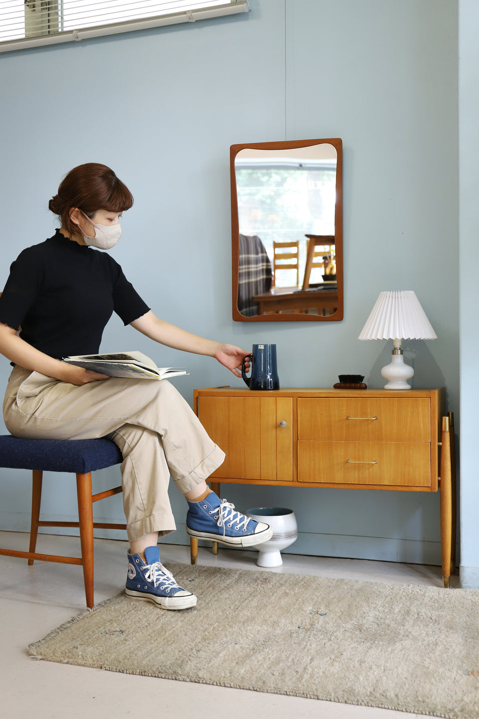 Germany Vintage Verralux Small Cabinet Chest/ドイツヴィンテージ スモールキャビネット チェスト サイドボード