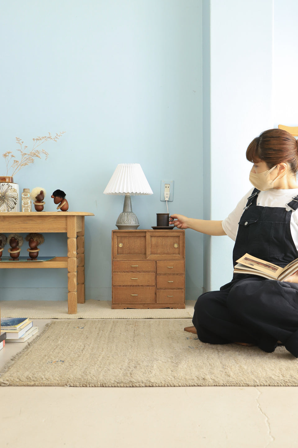 Japanese Vintage Small Wooden Drawer/ジャパンヴィンテージ 木製小引き出し レトロモダン シャビー 古道具