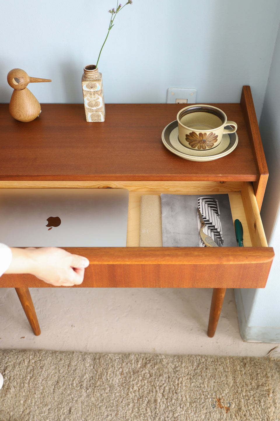 3drawers Side Chest Danish Vintage/デンマークヴィンテージ サイドチェスト 3段 収納 北欧家具