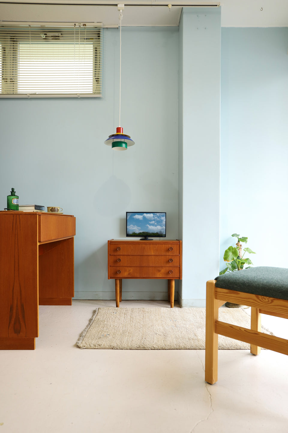 Danish Vintage 3drawer Side Chest/デンマークヴィンテージ サイドチェスト 3段 北欧家具