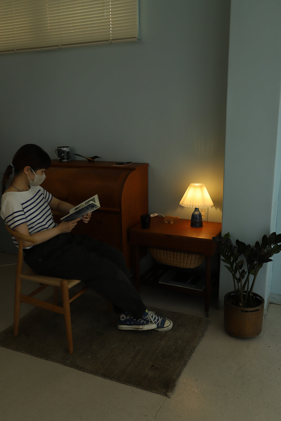 Danish Vintage Søholm Table Lamp Model 966-2/デンマークヴィンテージ スーホルム テーブルランプ 間接照明 北欧インテリア