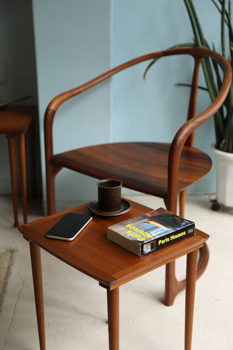 Danish Vintage Møbelintarsia Nesting Table No.22/デンマーク ヴィンテージ ネストテーブル チーク材 北欧家具