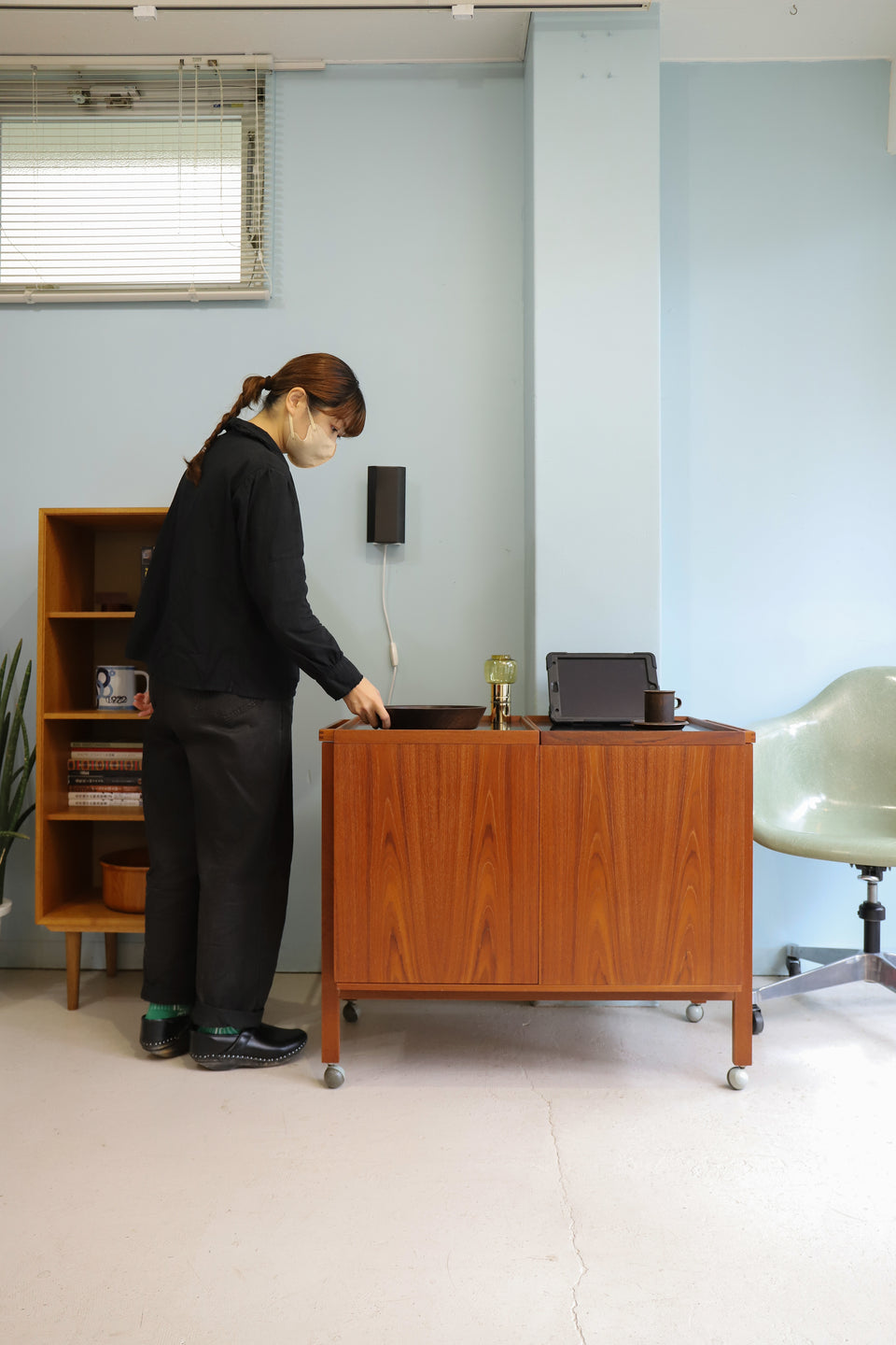 Danish Vintage Vantinge Møbelindustri Side Board Cabinet Trolley/デンマークヴィンテージ サイドボードキャビネット トロリー 北欧家具