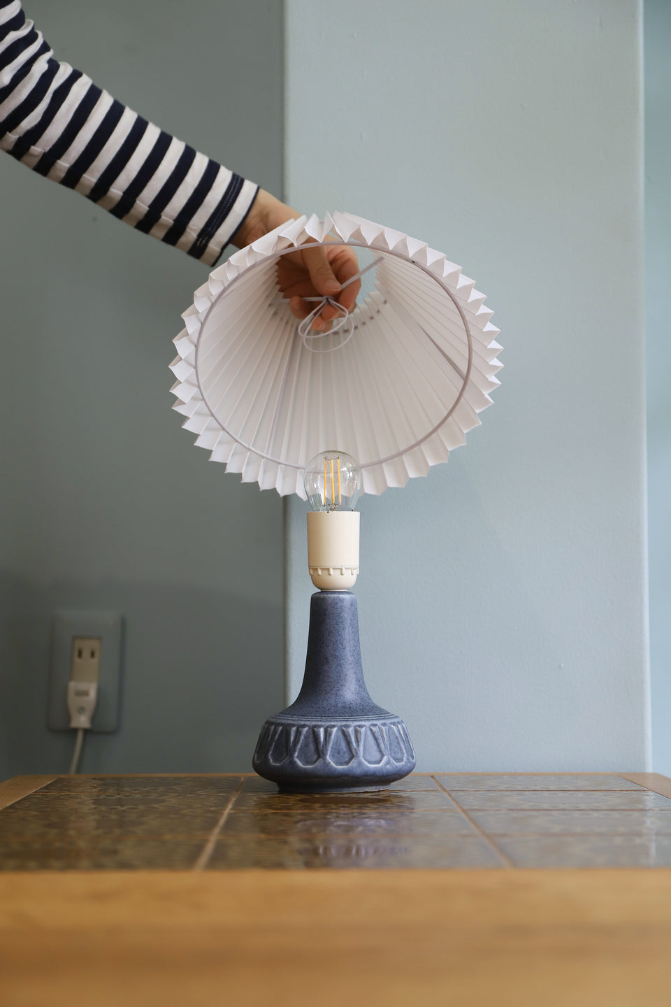 Vintage Søholm Table Lamp Model 1202 Einar Johansen/スーホルム テーブルランプ デンマークヴィンテージ 間接照明 北欧インテリア