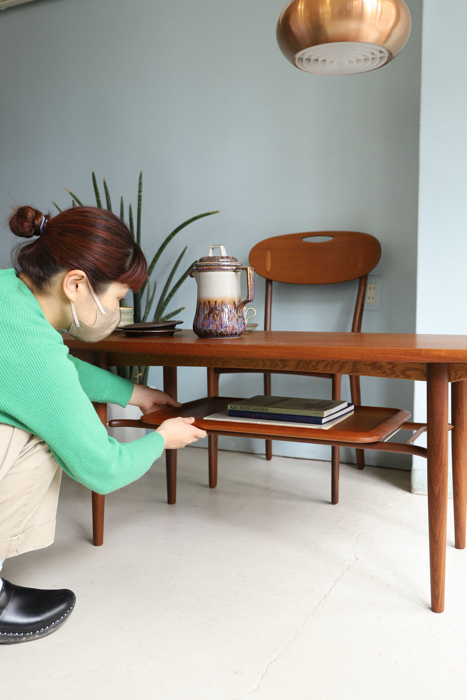 Scandinavian Vintage Teakwood Tray/北欧ヴィンテージ トレー お盆 チーク材