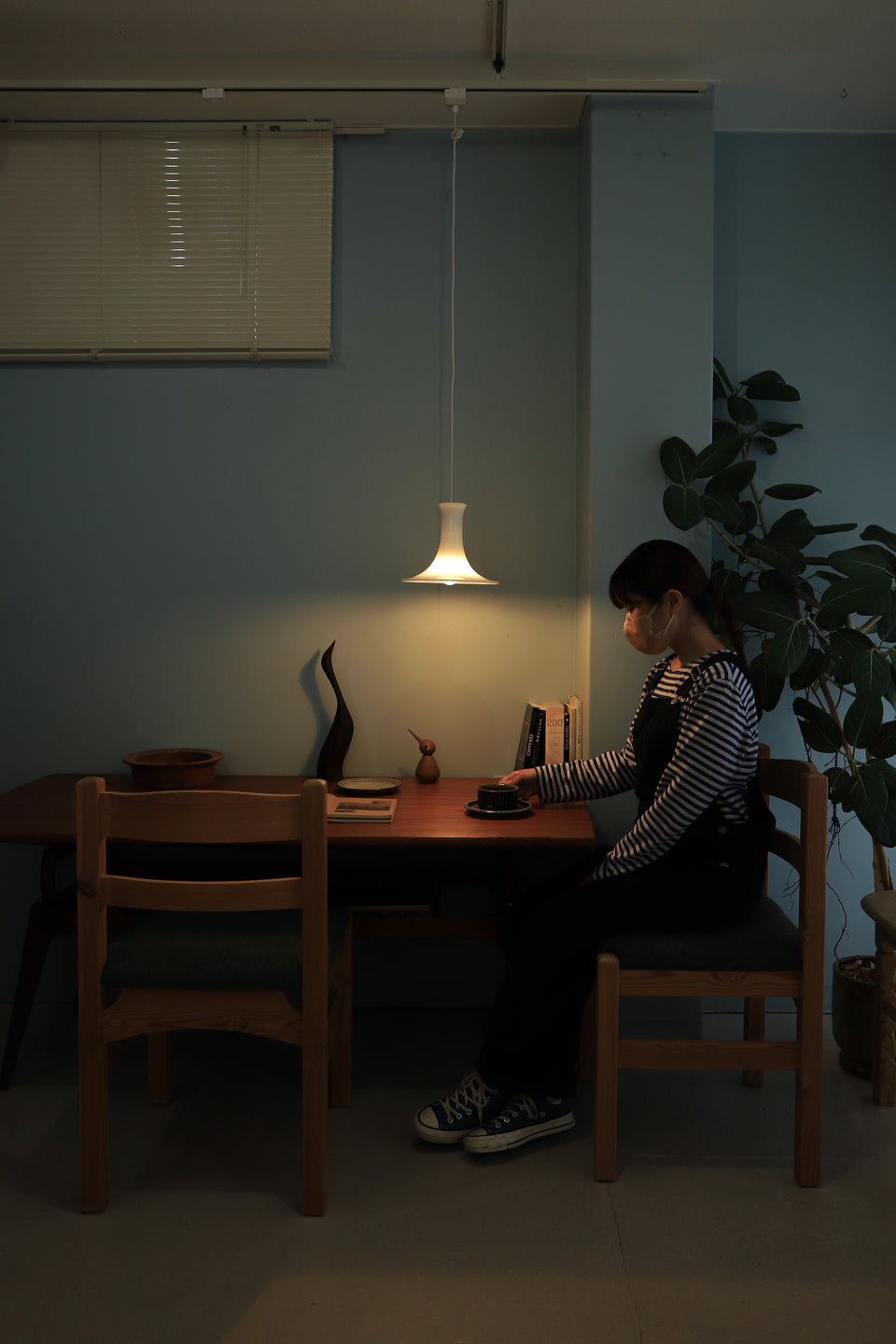 Holmegaard Pendant Light Mandarin Medium/デンマークヴィンテージ ホルムガード ペンダントライト マンダリン 照明 北欧インテリア