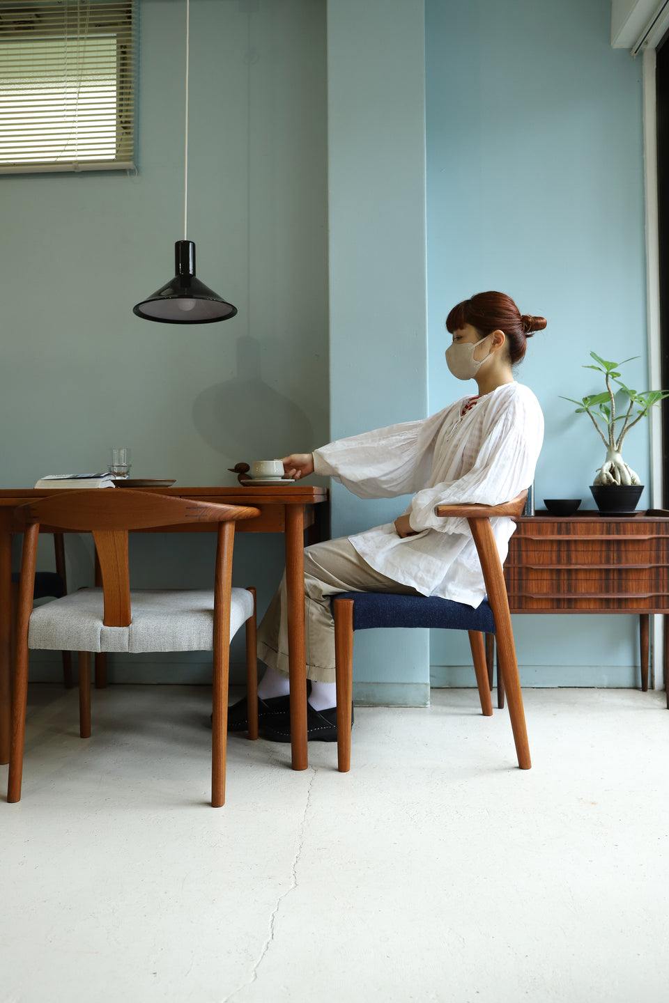 Japanese Vintage Arm Chair Teakwood/ジャパンヴィンテージ アームチェア 椅子 チーク材 北欧デザイン