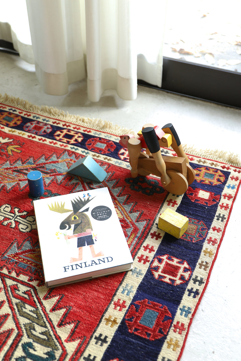 Persian Carpet Kilim Rug/キリム ペルシャ絨毯 ラグ カーペット 敷物