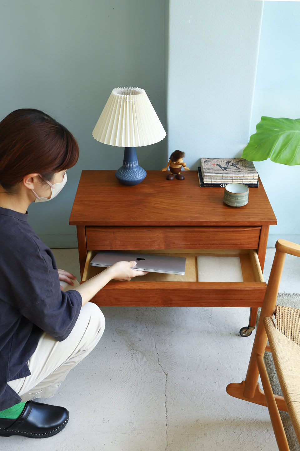 Sewing Wagon Table Danish Vintage/デンマークヴィンテージ ソーイングワゴン サイドテーブル 北欧家具