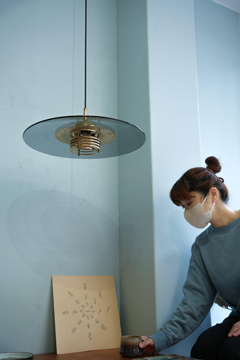 Swedish Vintage Belid “T391” Pendant Light Jan-Eskil Eskilsson/スウェーデンヴィンテージ ベリッド ペンダントライト 照明 北欧インテリア