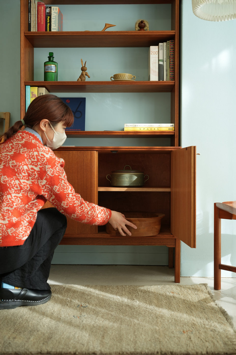 Swedish Vintage Open Shelf Cabinet/スウェーデンヴィンテージ オープンシェルフ キャビネット 北欧家具