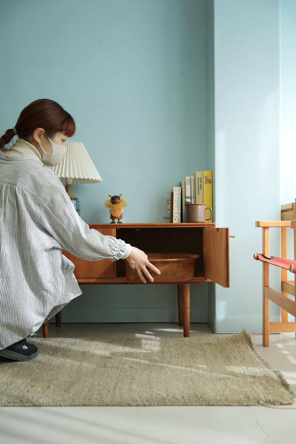 Swedish Vintage Low Board Cabinet/スウェーデンヴィンテージ ローボード キャビネット 北欧家具