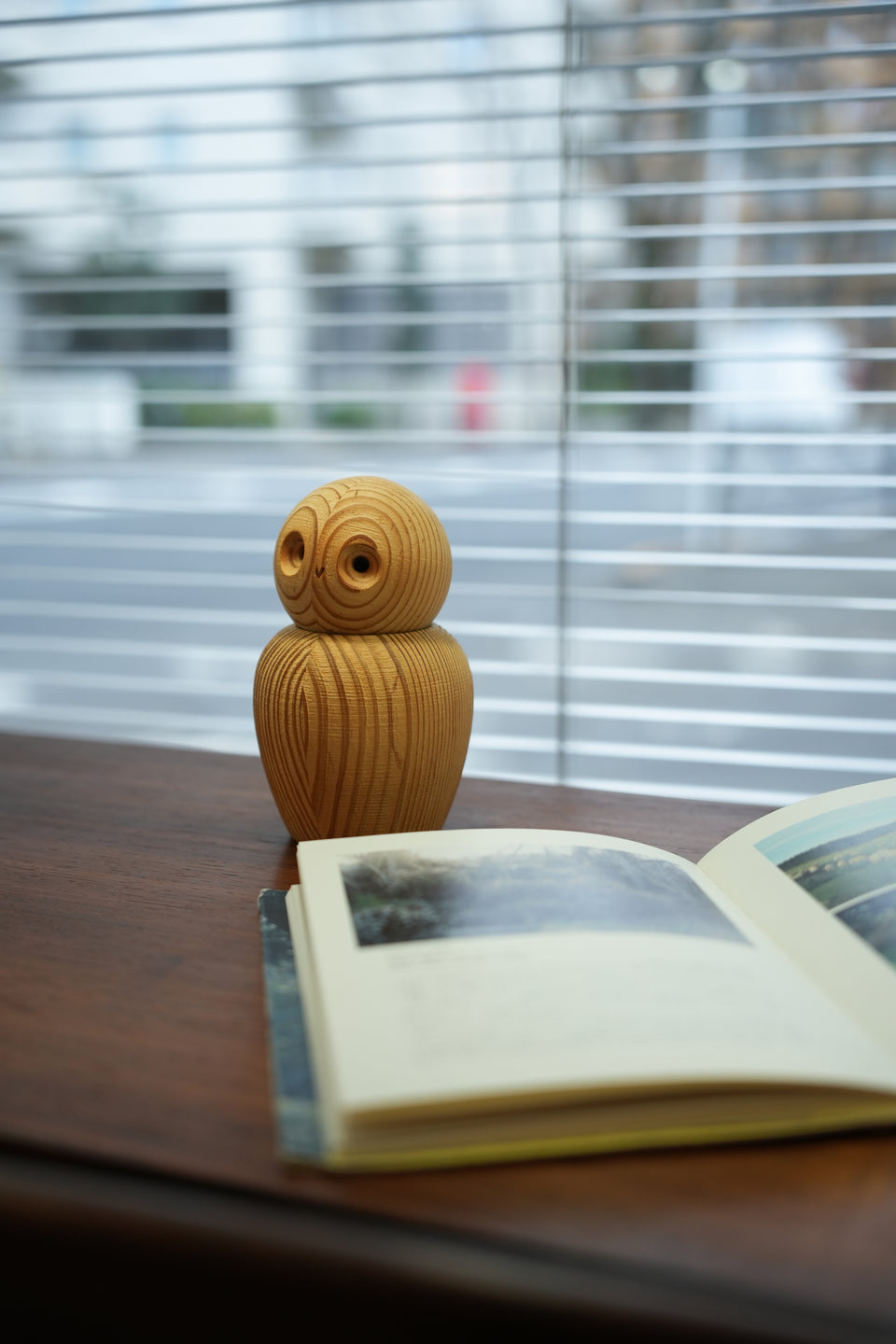 Swedish Vintage Wooden Owl Object STIMAN Gävle/スウェーデンヴィンテージ フクロウのオブジェ 木製 北欧インテリア