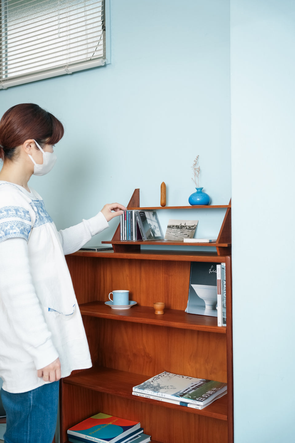 Teak Wall Shelf Scandinavian Vintage/北欧ヴィンテージ ウォールシェルフ チーク材