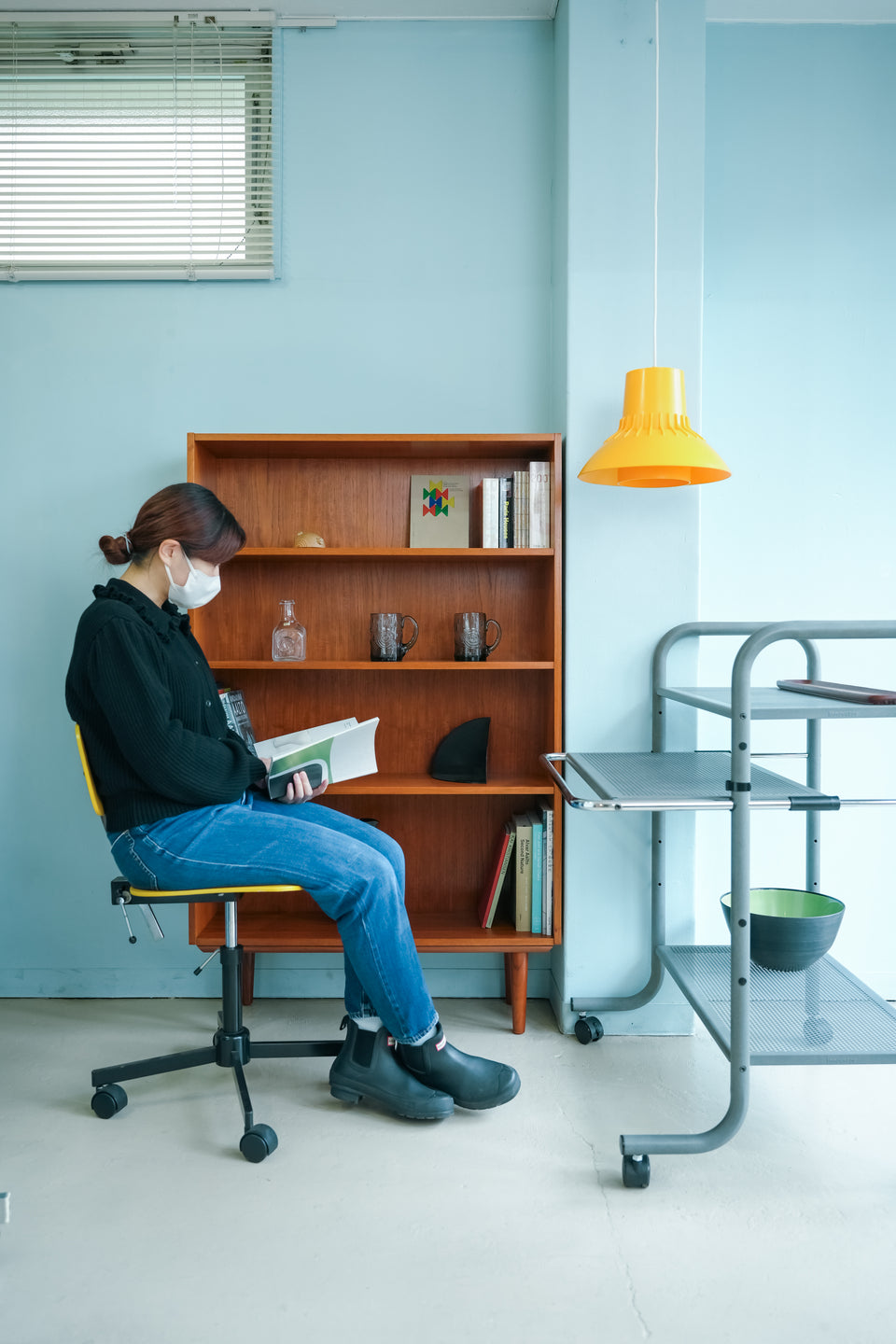 Teak Bookcase Shelf Danish Vintage/デンマークヴィンテージ ブックケース シェルフ チーク材