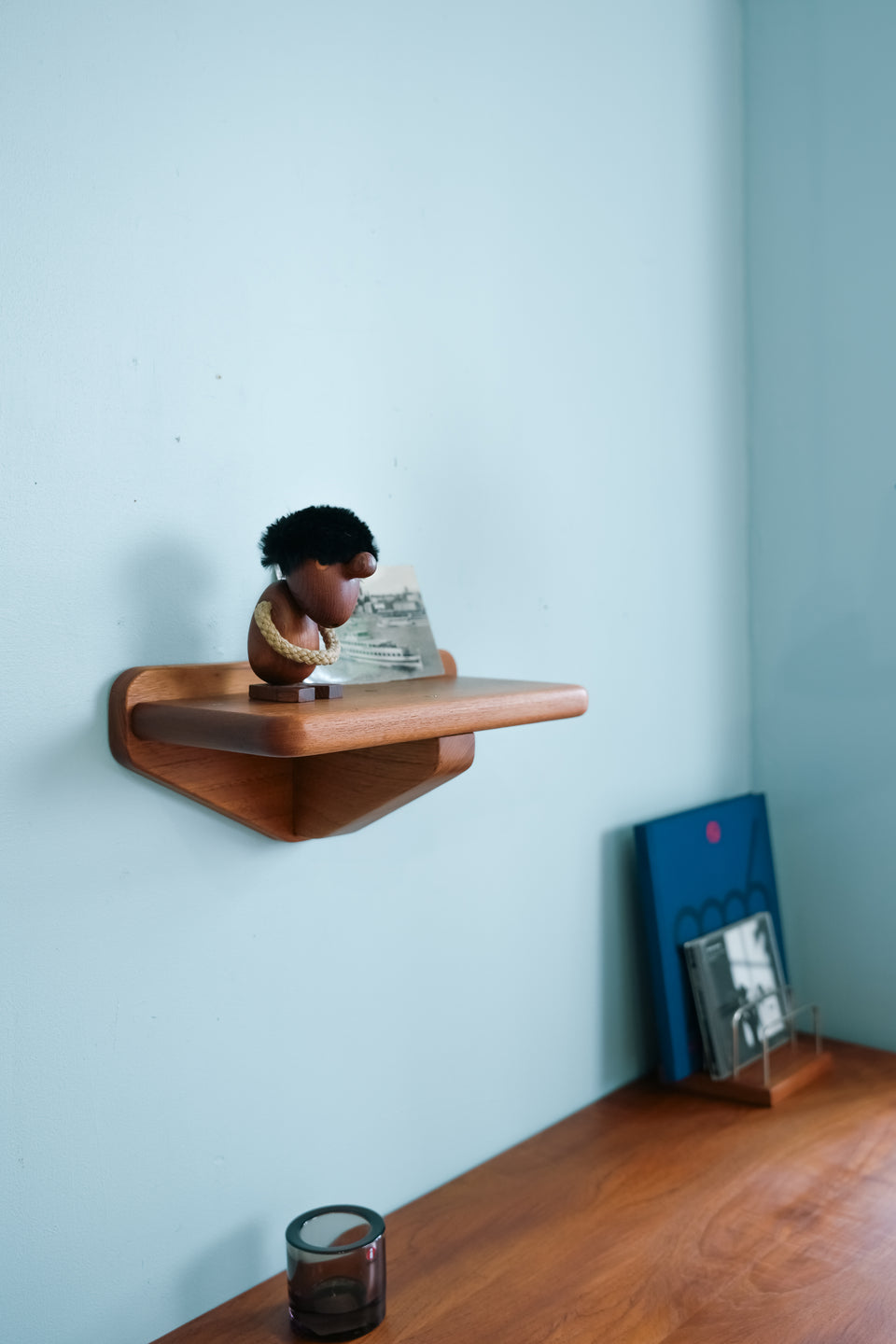 Teak Wall Shelf Rack Danish Vintage/デンマークヴィンテージ ウォールシェルフ チーク材