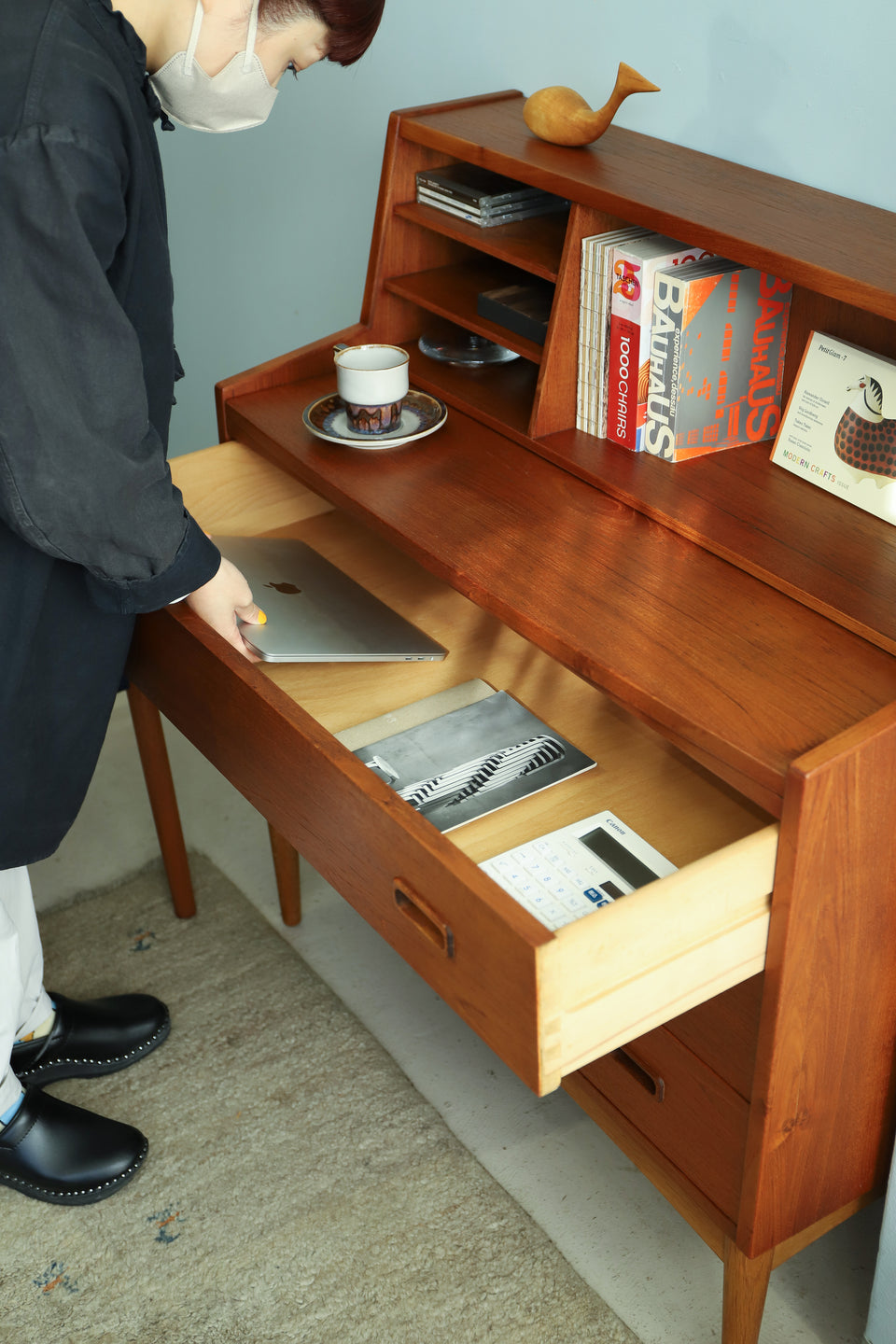 Writing Bureau Danish Vintage/デンマークヴィンテージ ライティングビューロー 北欧家具