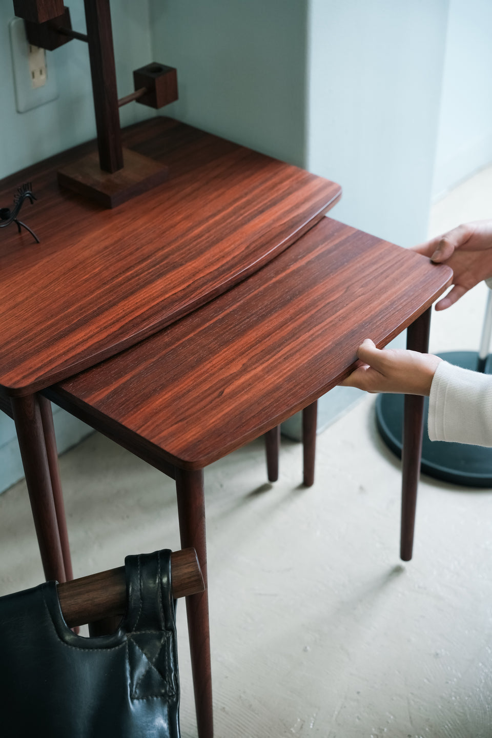Rosewood Nesting Table Danish Vintage/デンマークヴィンテージ ネストテーブル ローズウッド材