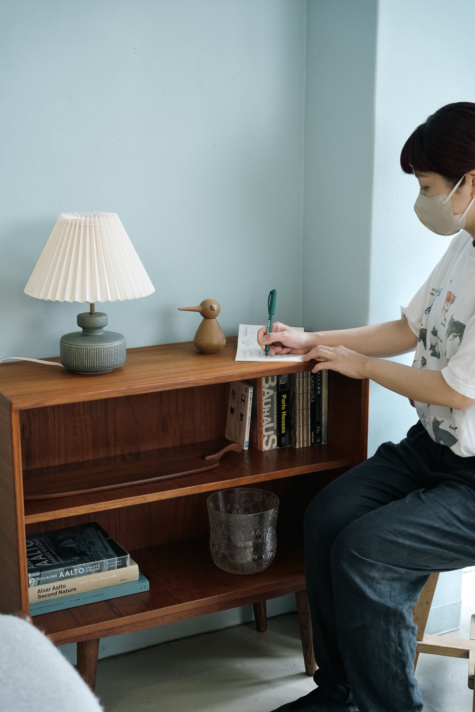 Teak Small Bookcase Danish Vintage/デンマークヴィンテージ スモールブックケース チーク材
