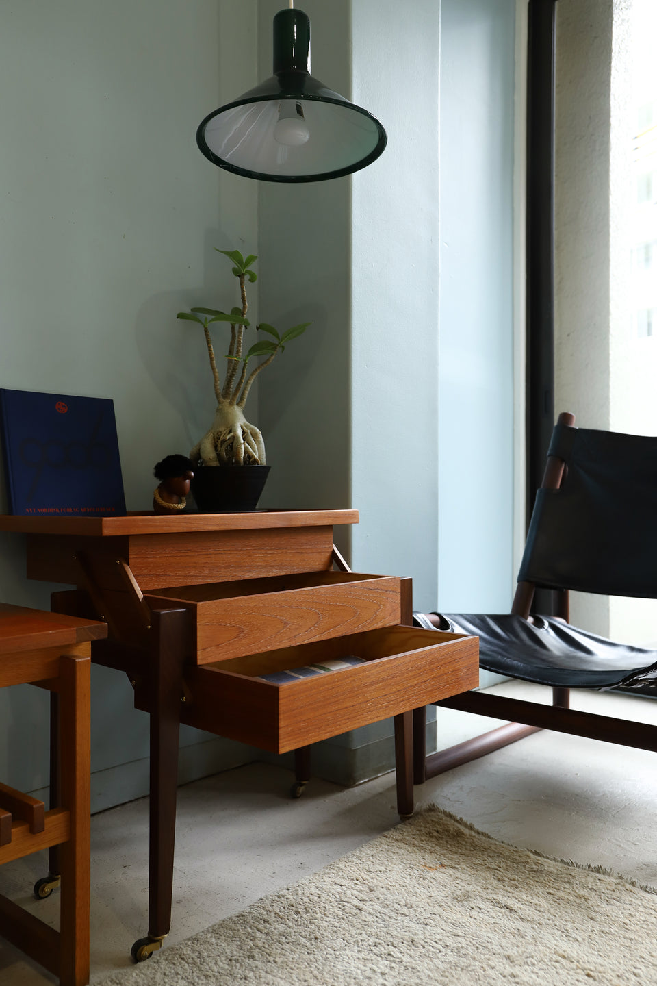 Danish Vintage Sewing Wagon Table/デンマークヴィンテージ ソーイングワゴンテーブル 北欧家具
