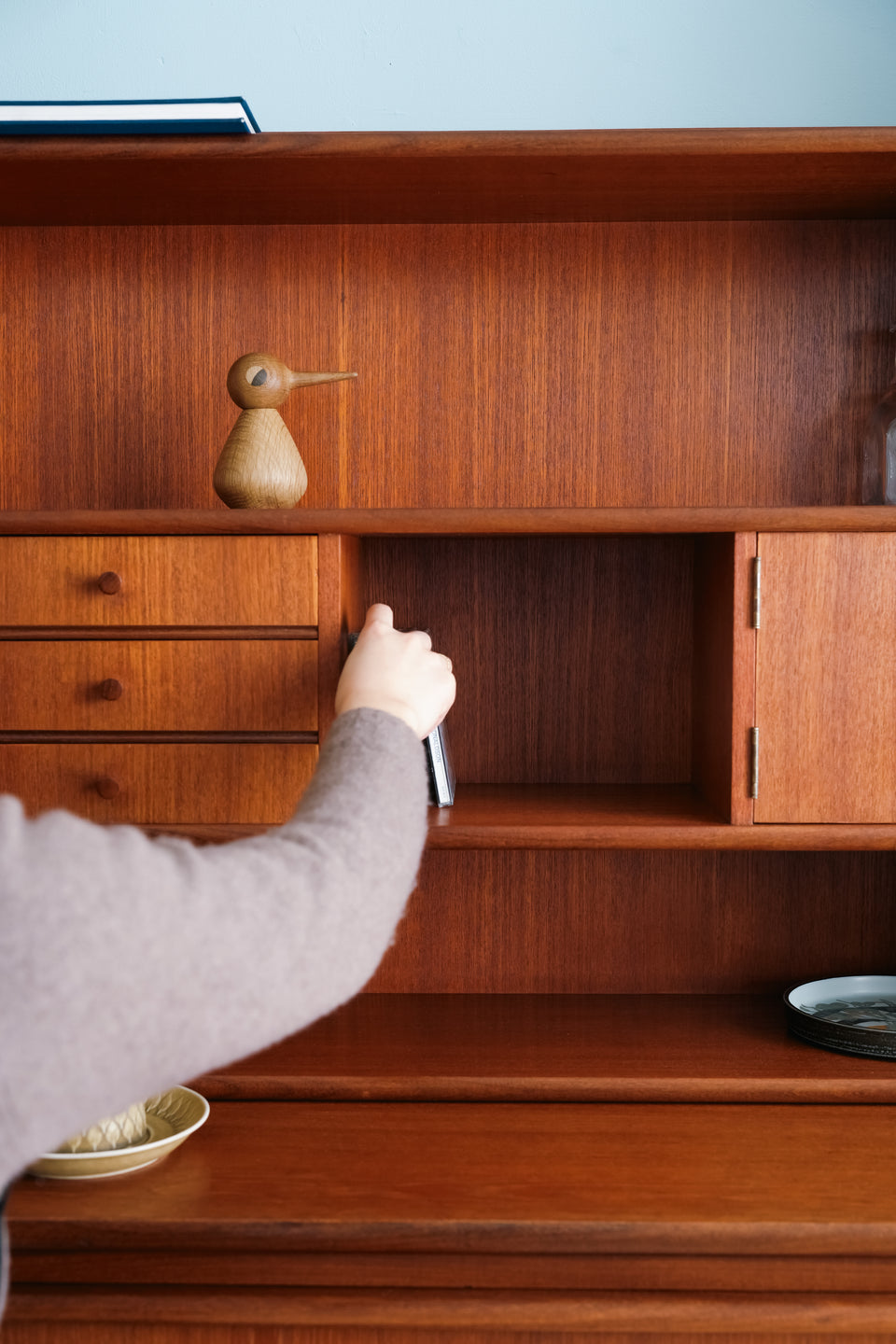 Danish Vintage Teak Writing Bureau Dresser/デンマークヴィンテージ ライティングビューロー ドレッサー チーク材 北欧家具