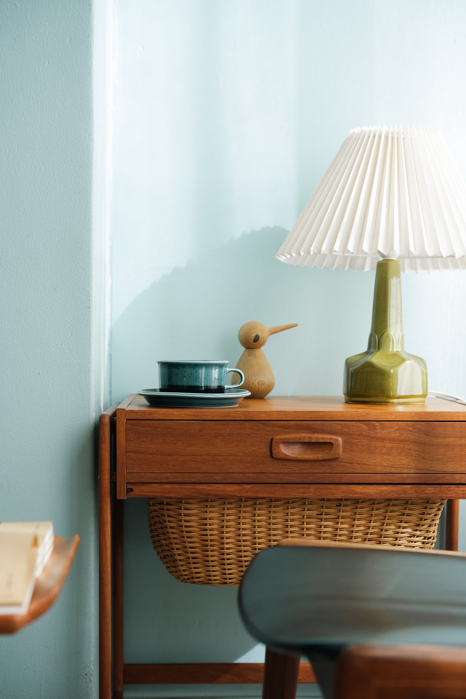 ARABIA Meri Tea Cup & Saucer Ulla Procope/アラビア メリ ティーカップ&ソーサー ウラ・プロコッペ 北欧ヴィンテージ食器