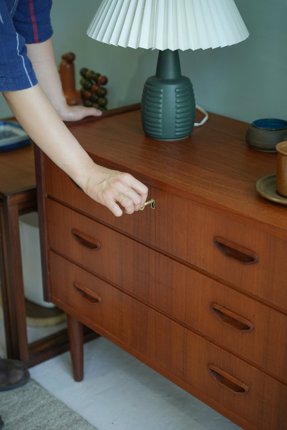 B. Groth Møbelfabrik 3drawer Chest Danish Vintage/デンマークヴィンテージ 3段チェスト 北欧家具