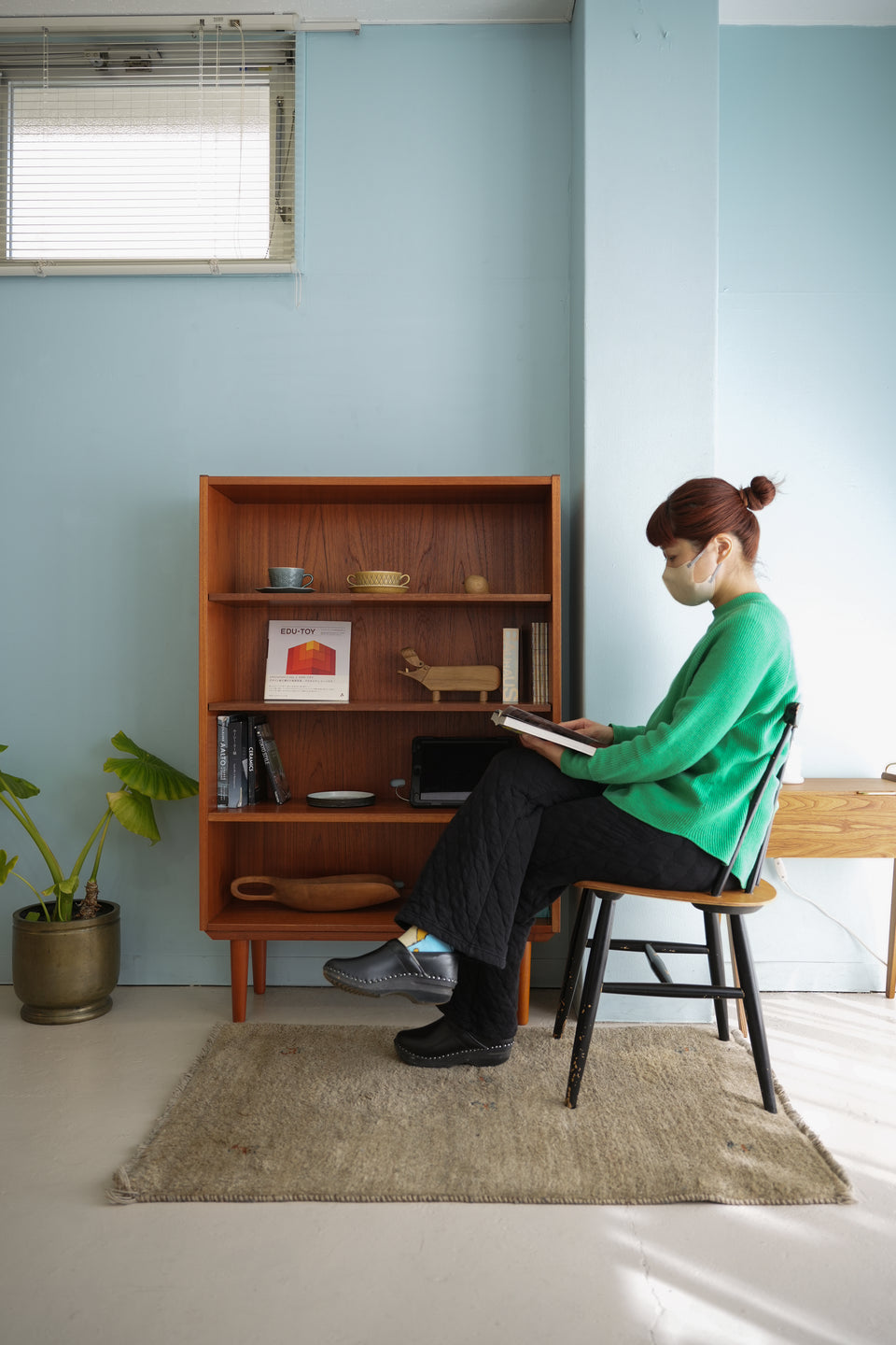 Bookcase Shelf Teakwood Danish Vintage/デンマークヴィンテージ ブックケース 本棚 チーク材 北欧家具