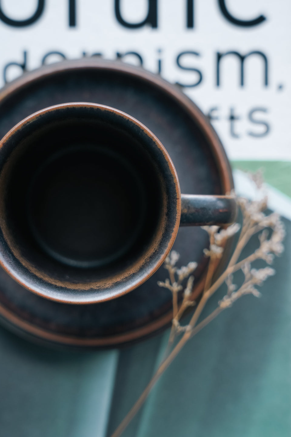 Ruska ARABIA Coffee Cup and Saucer Plate Vintage/ルスカ アラビア コーヒーカップ&ソーサー プレート 北欧ヴィンテージ食器