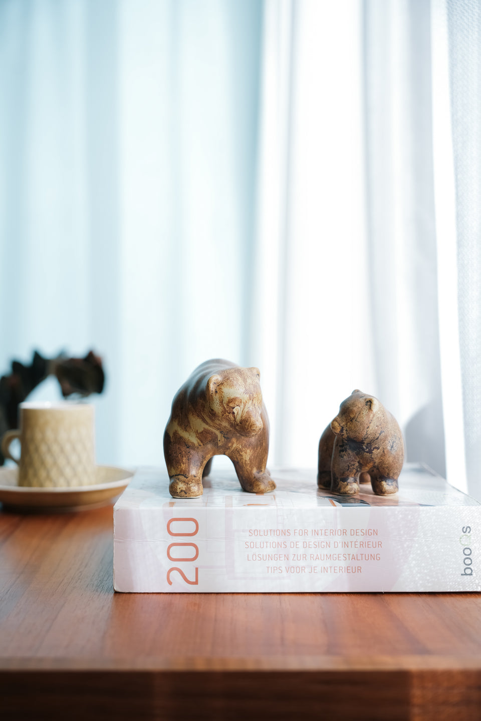 Danish Vintage Løvemose Bear Object/ロウエモーズ くまのオブジェ デンマークヴィンテージ 北欧インテリア