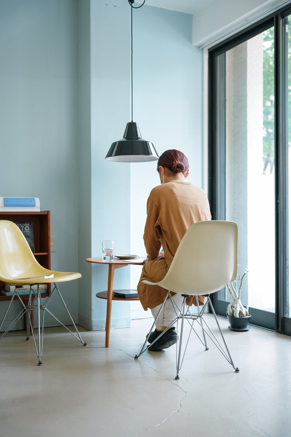 Vintage Herman Miller Side Shell Chair EAMES/ヴィンテージ ハーマンミラー イームズ シェルチェア エッフェルベース