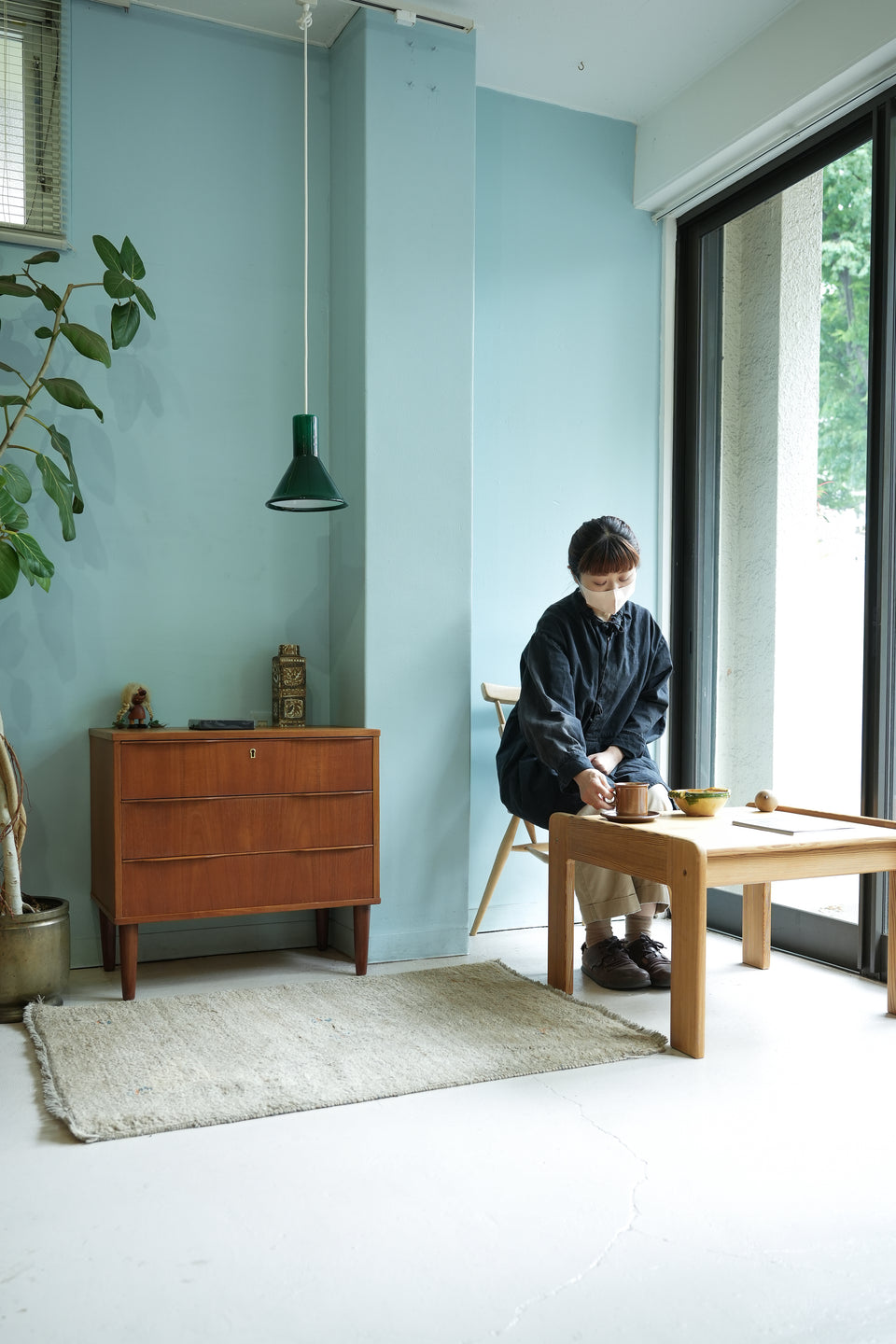 Danish Vintage 3drawer Chest/デンマークヴィンテージ 3段チェスト 収納 北欧家具