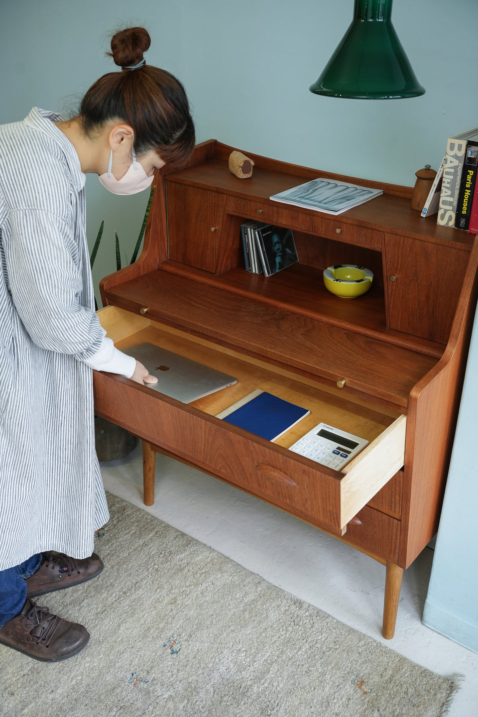 Danish Vintage Bjerringbro Stolefabrik Writing Bureau/デンマークヴィンテージ ライティングビューロー 北欧家具