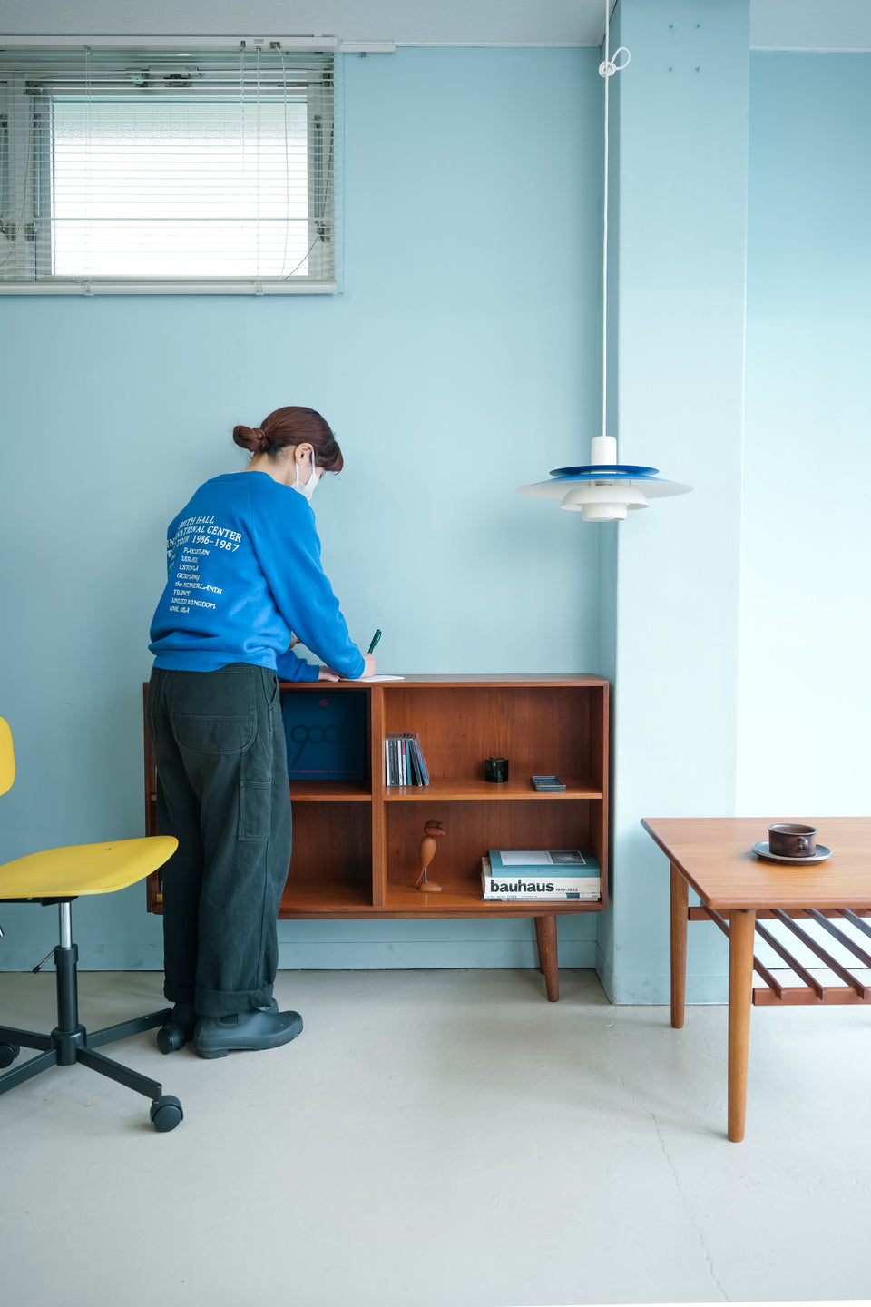 Danish Vintage Low Bookcase Teak/デンマークヴィンテージ ブックケース 本棚 チーク材