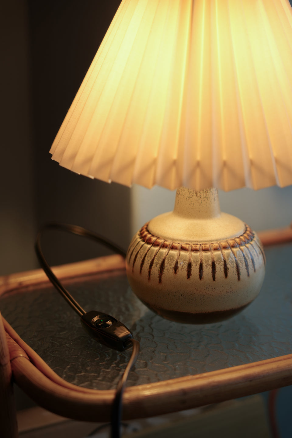 Danish Vintage PM Keramik Table Lamp/デンマークヴィンテージ PMケラミック テーブルランプ 照明