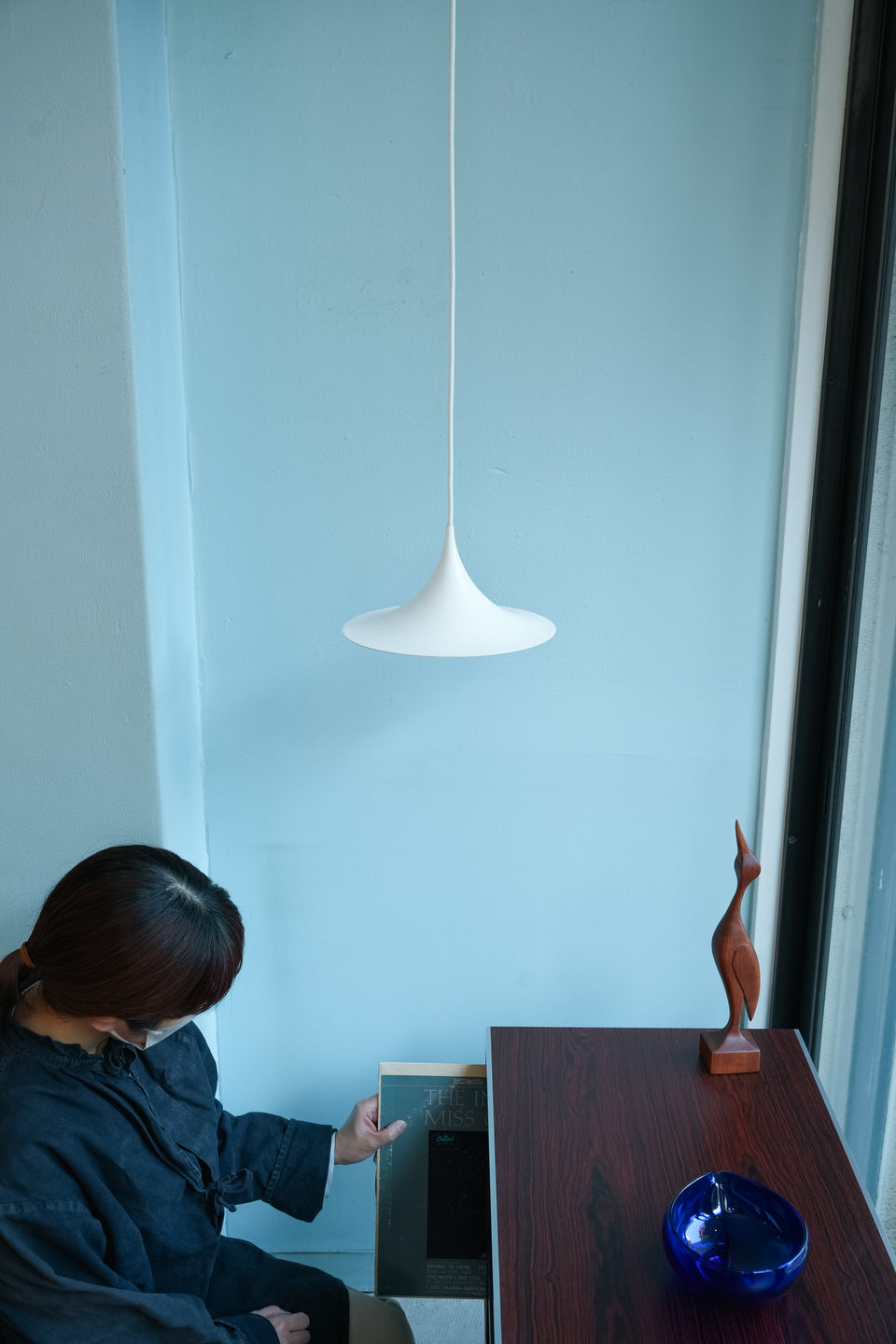 Danish Vintage SEMI Pendant Light/デンマークヴィンテージ セミ ペンダントライト 照明 北欧インテリア