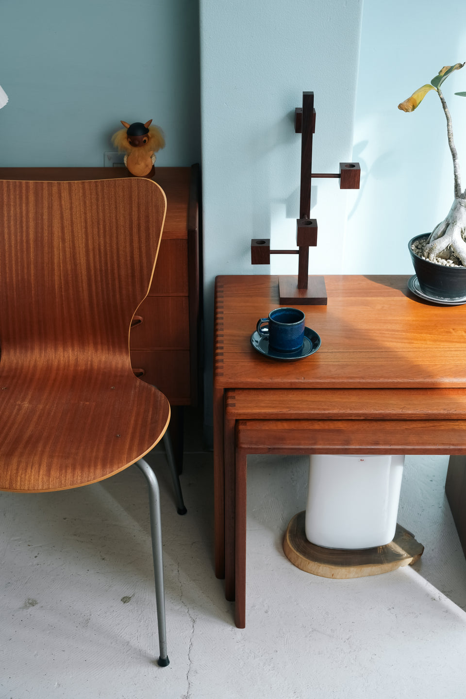 Danish Vintage Salin Møbler Nyborg Nesting Table Teakwood/デンマークヴィンテージ ネストテーブル チーク材 北欧家具