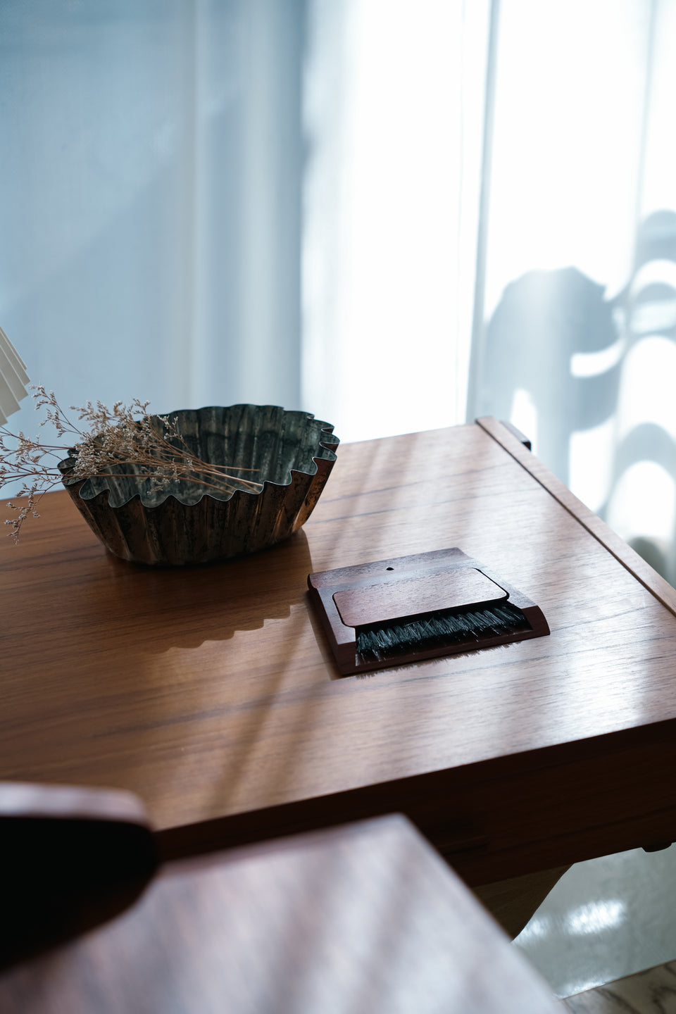 Danish Vintage Teak Dustpan & Brush/デンマークヴィンテージ チーク ダストパン ブラシ 北欧雑貨