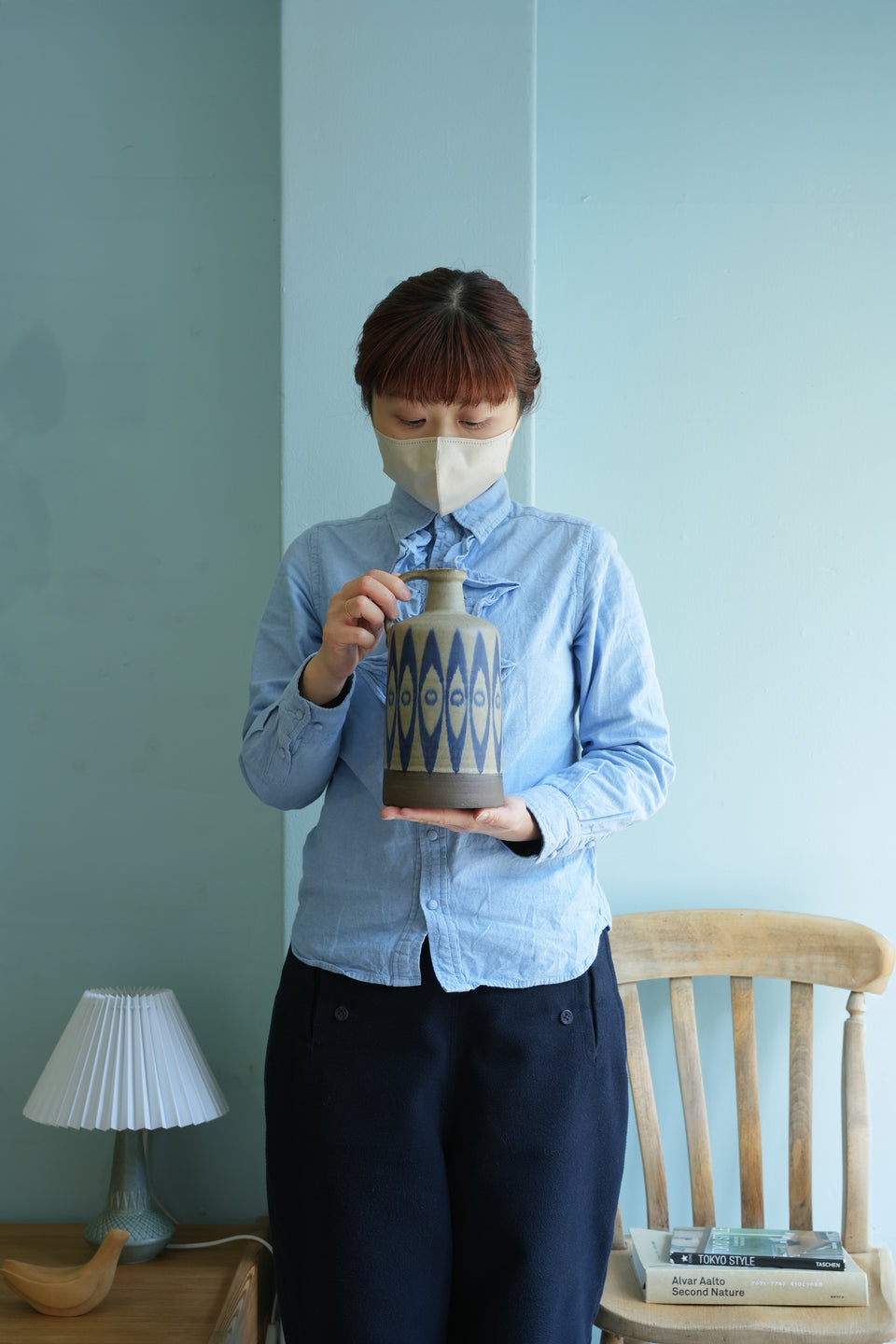 Danish Vintage Thomas Toft Jug Vase/デンマークヴィンテージ トーマス・トフト ジャグ フラワーベース 花瓶 北欧インテリア