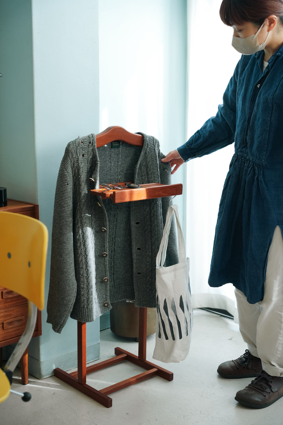 Danish Vintage Valet Stand PBJ Møbler/デンマークヴィンテージ バレットスタンド コートラック 北欧インテリア