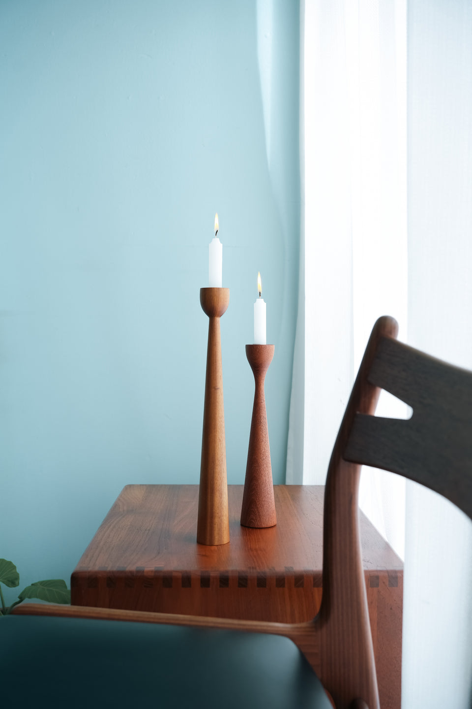 Danish Vintage Wooden Candle Holder/デンマークヴィンテージ キャンドルホルダー 北欧インテリア