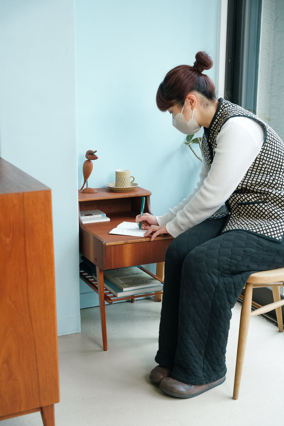 Ferdinand Lundquist AB Bedside Table Swedish Vintage/スウェーデンヴィンテージ ベッドサイドテーブル チェスト 北欧家具