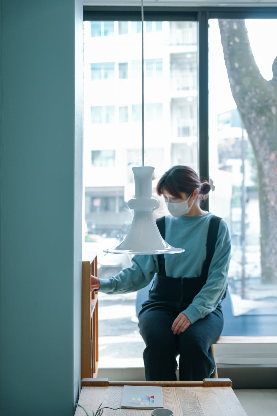 Holmegaard Pendant Light Etude2 White/ホルムガード ペンダントライト エチュード マイケル・バング デンマークヴィンテージ