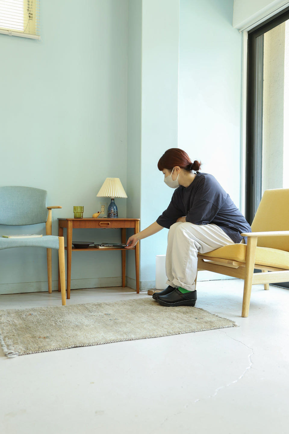 Swedish Vintage Björkås Möbelfabrik Side Chest Table/スウェーデンヴィンテージ サイドチェストテーブル 北欧家具