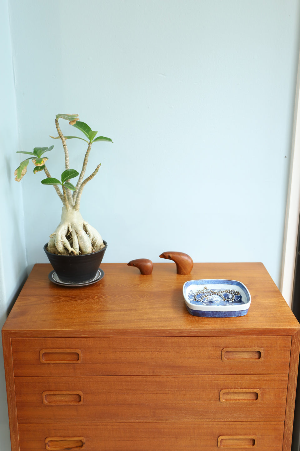 Vintage Royal Copenhagen Square Plate Tray Tenera Baca/ロイヤルコペンハーゲン スクエアプレート トレイ テネラ バッカ