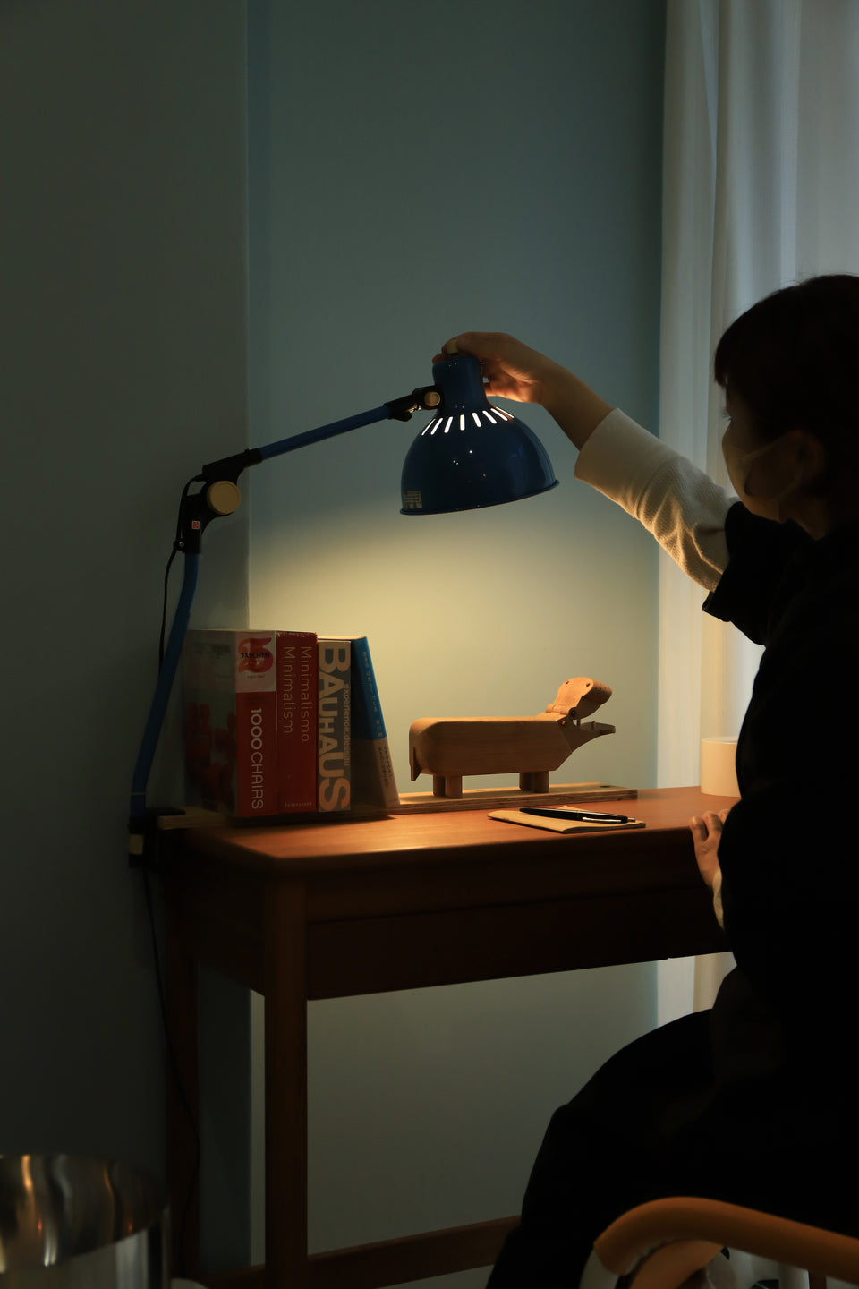 National Desk Arm Light Japanese Vintage/ナショナル デスクアームライト 照明 ジャパンヴィンテージ レトロモダン