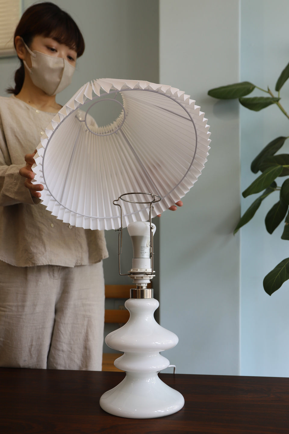 Holmegaard Table Lamp MARY Per Lutken/ホルムガード テーブルランプ マリー ペル・ルッケン 間接照明 デンマーク 北欧インテリア