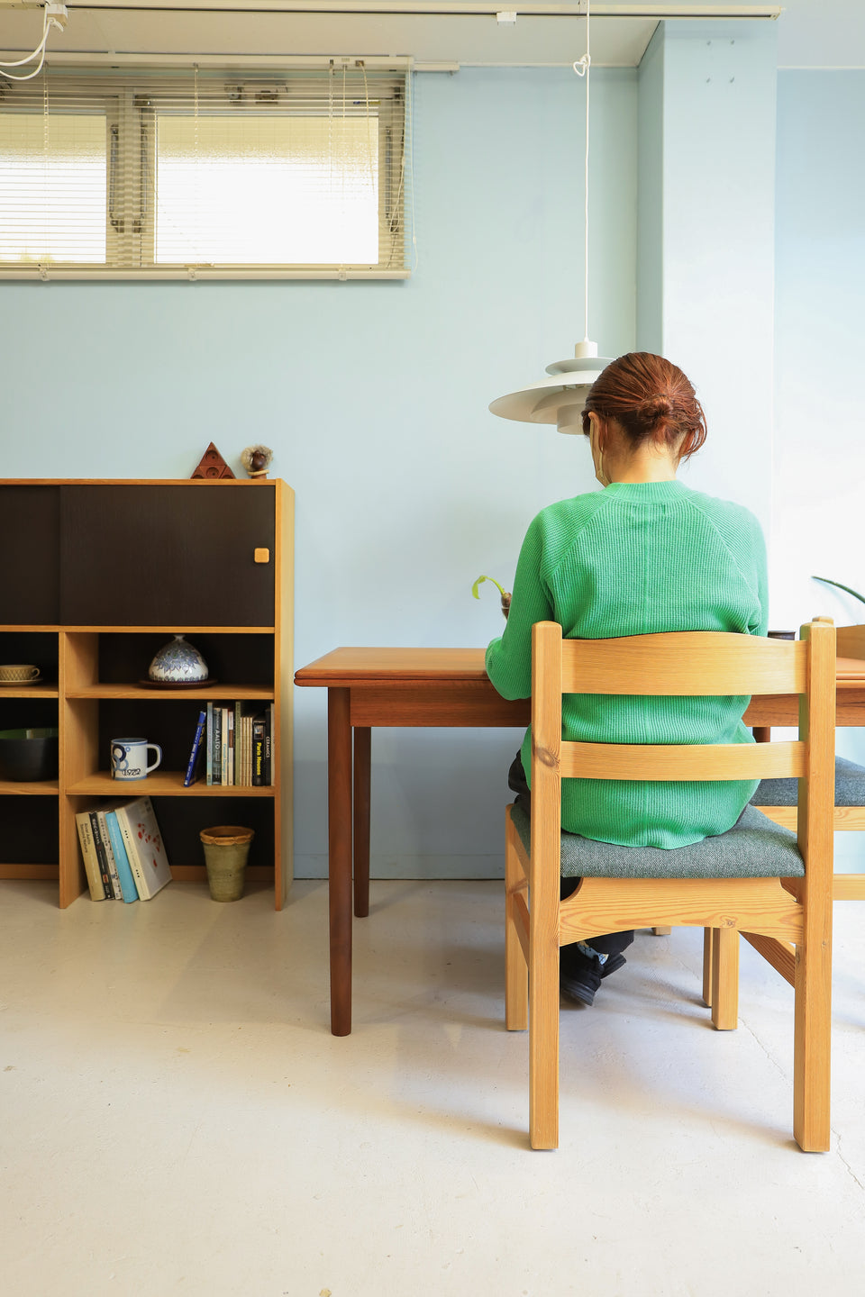 Draw Leaf Extension Dining Table Danish Vintage/デンマークヴィンテージ ドローリーフ エクステンション ダイニングテーブル 北欧家具