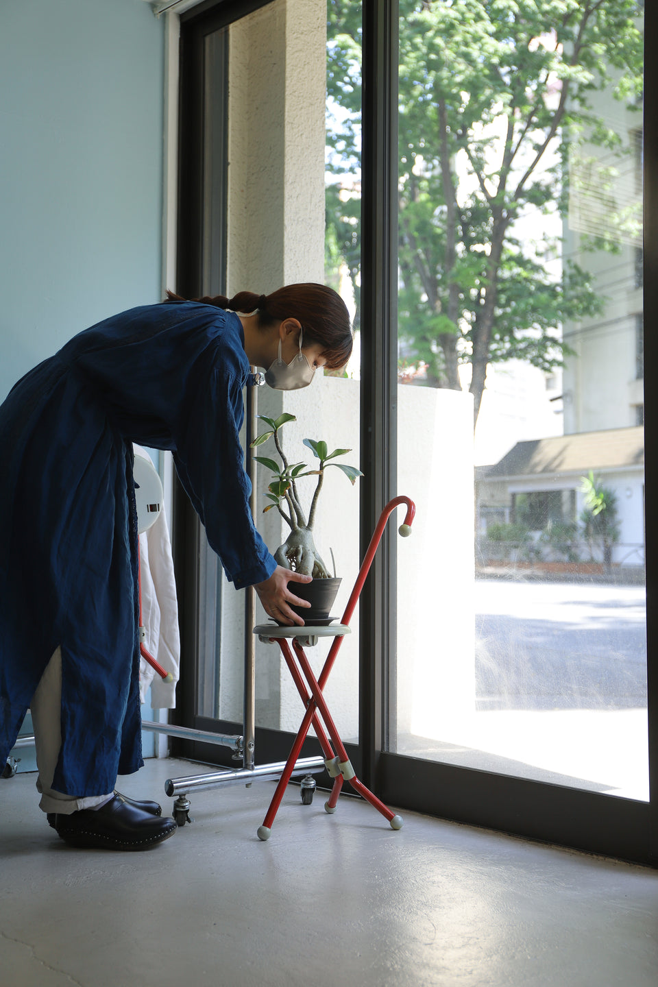 Vintage Folding Stick Chair Ivan Loss Design/ヴィンテージ ステッキチェア 折りたたみ椅子 ポストモダン